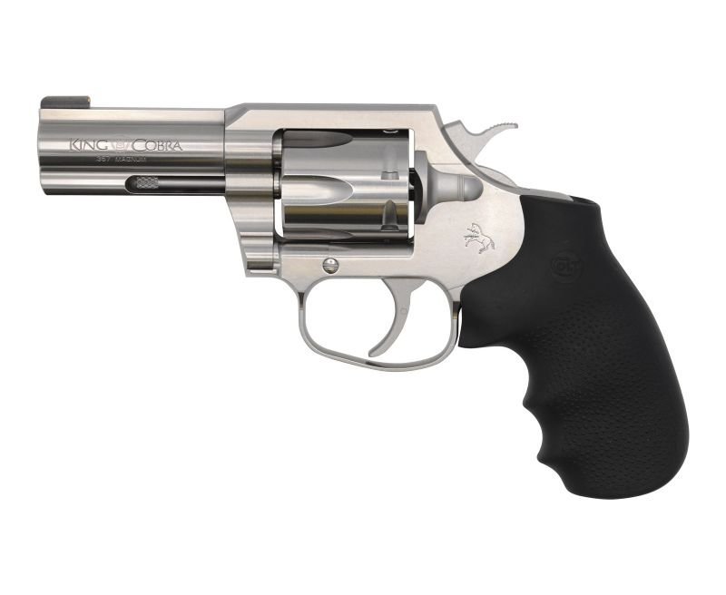 Colt-Firearms-King-Cobra-KCOBRA-SB3BB-098289001283.jpg.jpg Colt Firearms King Cobra Stainless / Black .357 Mag 3-inch 6Rds - Image 1