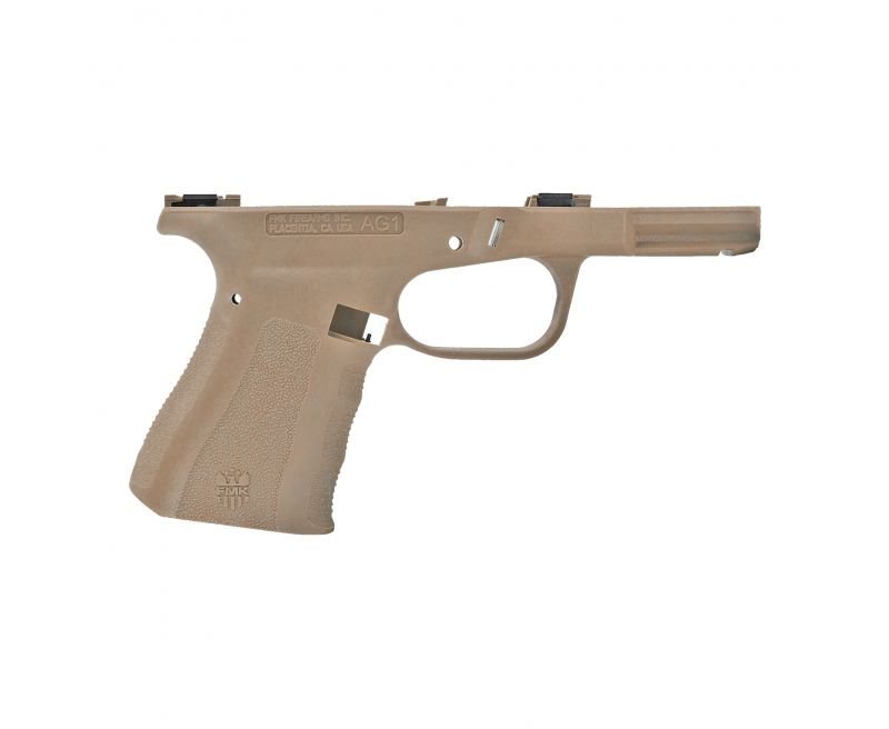 FMK-Firearms-AG1-Frame-FMKGAG1DE-850979006462.jpg FMK Firearms AG1 Frame Flat Dark Earth for Glock 19 Components Only - Image 1