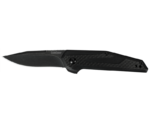 Kershaw Fraxion Folding Knife - 2.75" Black Plain Drop Point Blade