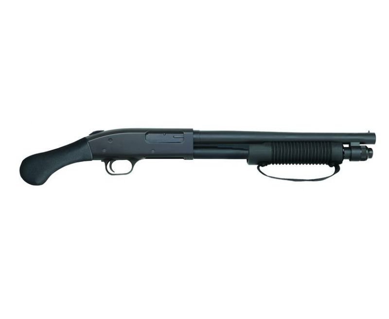 Mossberg-590-Shockwave-50659-015813506595.jpg_1.jpg Mossberg 590 Shockwave 12-Gauge 14" Barrel 6 RDs with Bead Sight Blue - Image 1