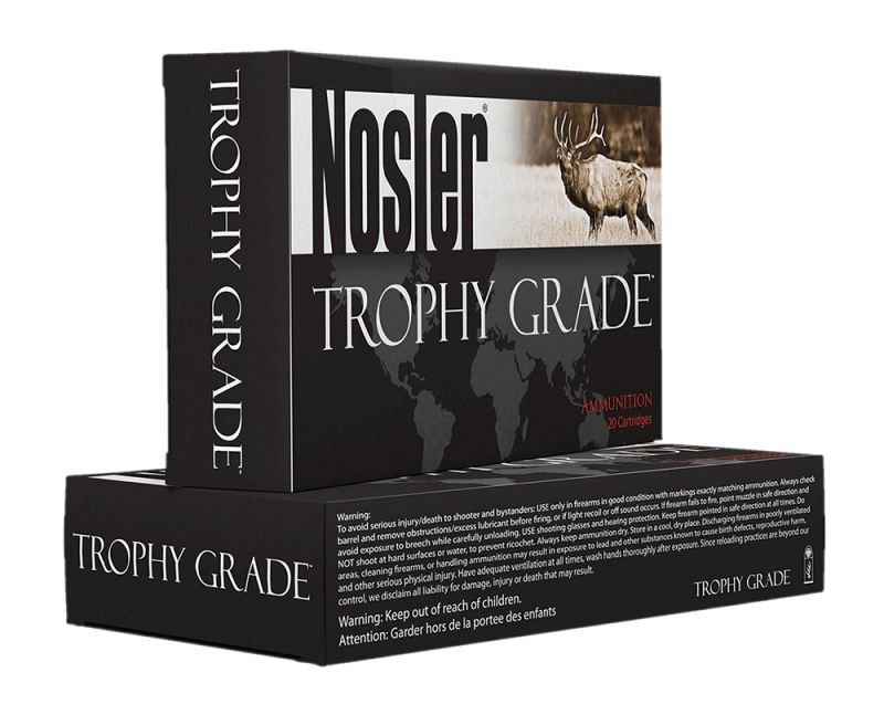 Nosler-TROPHY-GRADE-48634-054041486347.jpg NOSLER TROPHY GRADE 9.3MMX62 MAUSER 250GR ACCUBOND 20 RDS PER BOX - Image 1