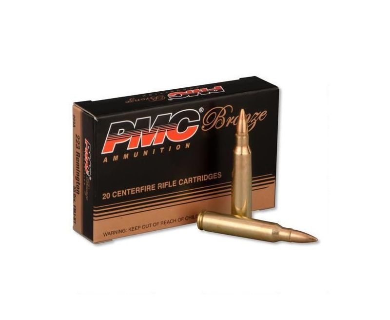 PMC-Ammunition-Bronze-Full-Metal-Jacket-Boat-Tail-55-Grain-223A-741569060080.jpg_1.jpg PMC Ammunition Bronze Full Metal Jacket Boat Tail 55 Grain Brass .223 Rem 20Rds - Image 1