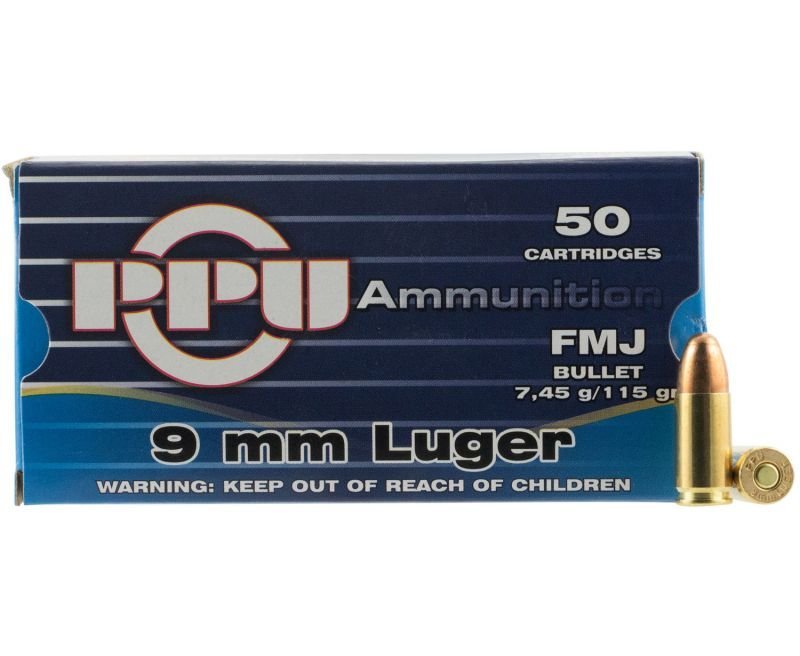 PPU-Handgun-9mm-Luger-115gr.-FMJ-PPR921-000000102096.jpg.jpg PPU Handgun 9mm Luger 115gr. FMJ Brass 9mm 50Rds - Image 1