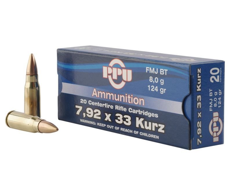 PPU-PP7K-GAG_PP7K-57047.jpg.jpg PPU PP7K 124 Grains 7.92KURZ 20 Rounds FMJ - Image 1