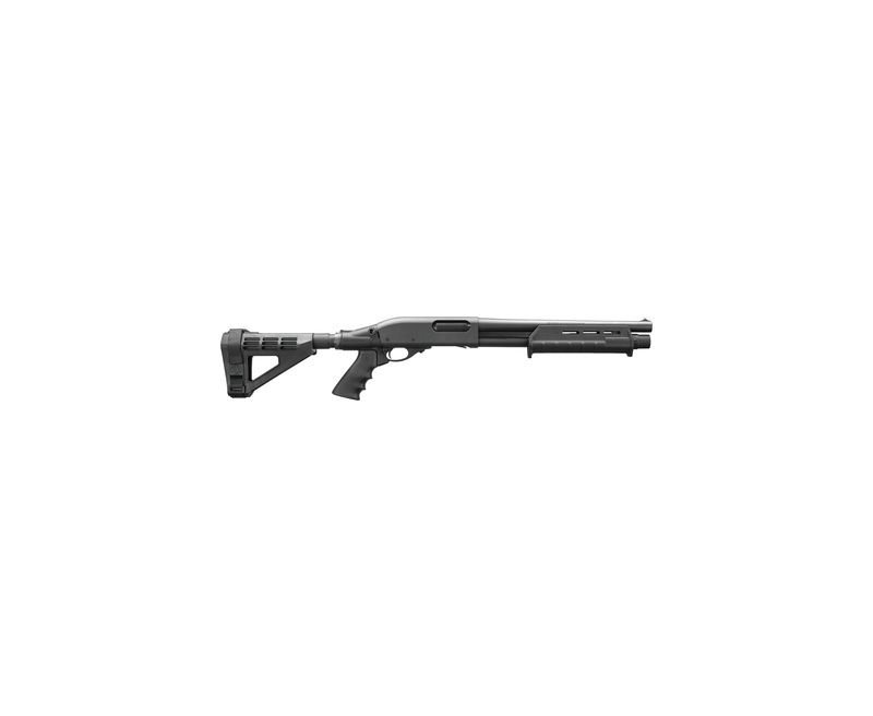 Remington-TAC-14-81240-047700812403.jpg_1.jpg Remington Model 870 Tac-14 Black 12 Gauge 14 inch Barrel 5 Rounds with Magpul M-Lok fore-end and Arm Brace - Image 1