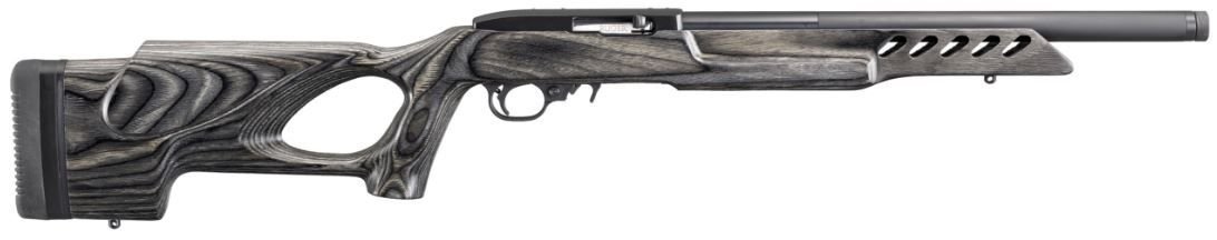 Ruger-10-22-Target-21186-736676211869.jpg_1.jpg RUGER 10/22 TARGET LITE .22LR 16.13-INCH 10RD BLACK W / LAMINATE THUMBHOLE STOCK - Image 1