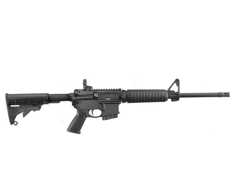 Ruger-AR-556-08511-736676085118.jpg_1.jpg Ruger AR-556, .223/5.56, Black, 16 inch barrel, 10rd magazine - Image 1
