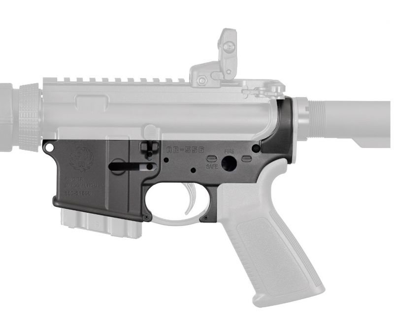 Ruger-AR-556-Lower-Receiver-8506-736676085064.jpg_1.jpg Ruger AR-556 Lower Receiver Black .223 / 5.56 NATO - Image 1