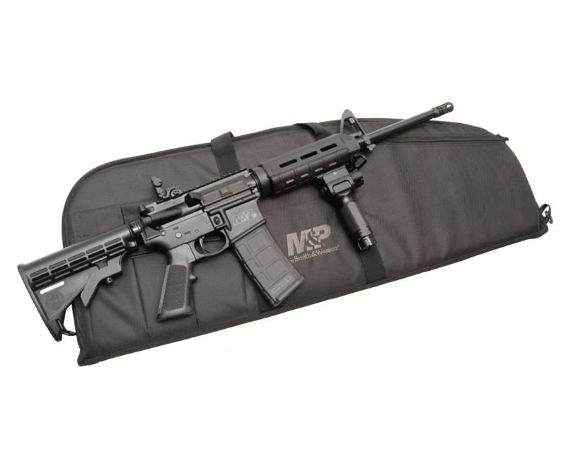 Smith-and-Wesson-13060-022188881431.jpg Smith and Wesson Sport II M-Lok Rifle Bundle .223 Rem / 5.56 16" Barrel 30 RDs - Image 1