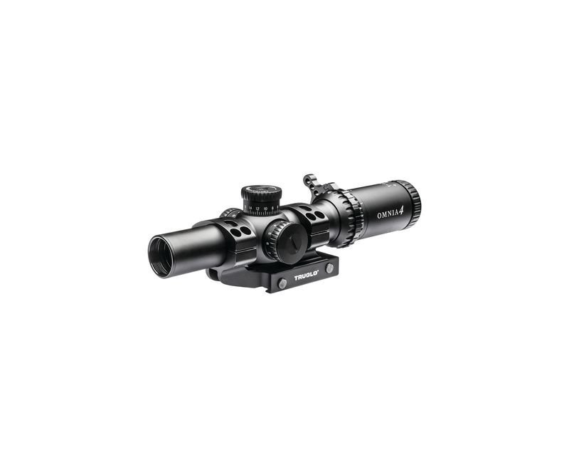 Truglo-TRU-Brite-30-Series-TG8514TLR-788130024409.jpg_1.jpg Truglo TRU-Brite 30 Series Tactical Rifle Scope 1-4x24 Fully Coated Lens 30mm Tube Matte Finish Black - Image 1
