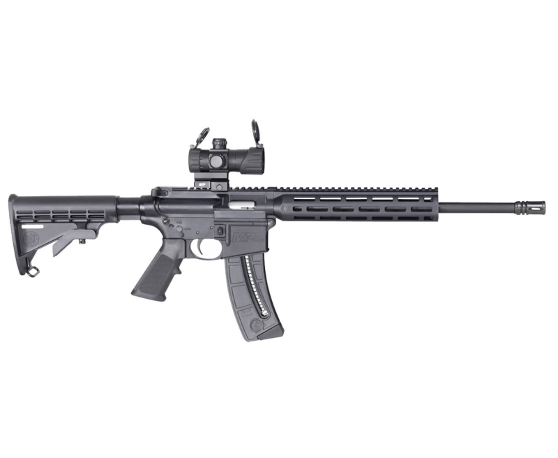 capture.png Smith and Wesson M&P15-22 Sport with Red/Green Optic .22 LR 16.5-inch 25Rds - Image 1