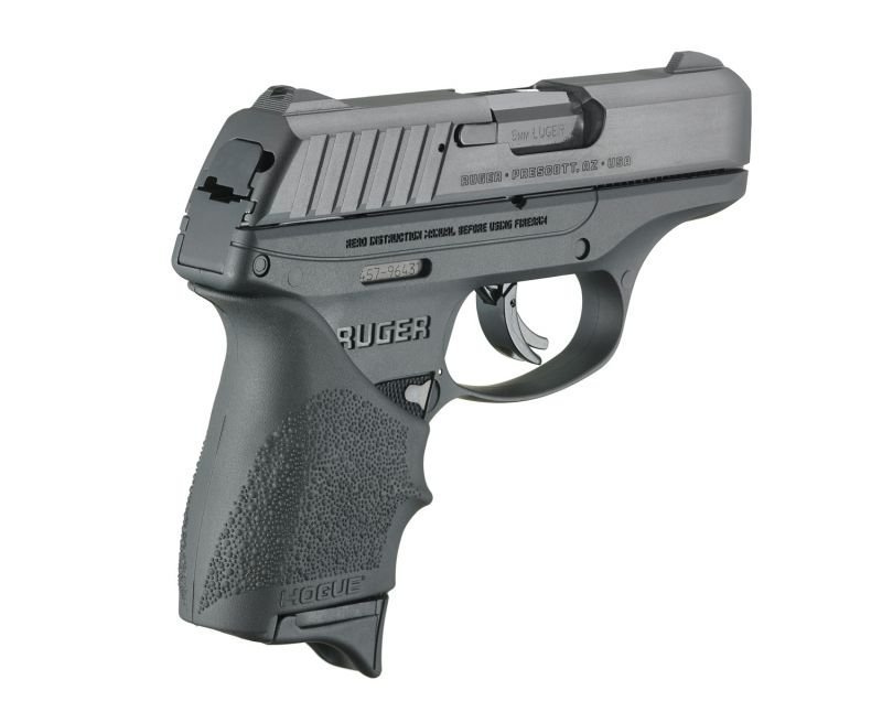 gag_13211-0604-2403_3_.jpg Ruger EC9s 9mm 3.12" Barrel 7-Rounds Hogue HandALL Grip - Image 1