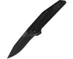 Kershaw Fraxion Folding Knife - 2.75" Black Plain Drop Point Blade - Image 2