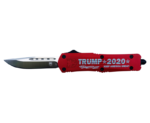 CobraTec Knives FS-3 "Trump 2020" OTF Knife - 3" Plain Drop Point Blade