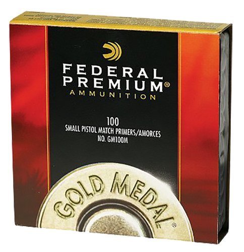 image_search_1617385974789.jpg Federal Premium Gold Medal Small Pistol Match Primers #100M - Image 1