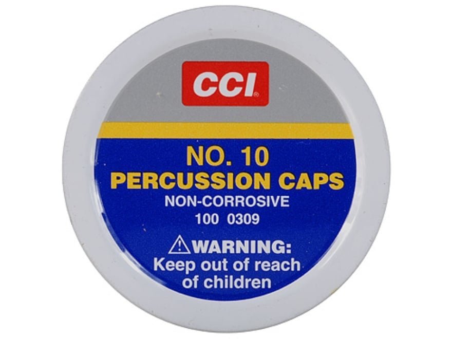 image_search_1617386920073.jpg CCI Percussion Caps #10 Box of 1000 (10 Cans of 100) - Image 1